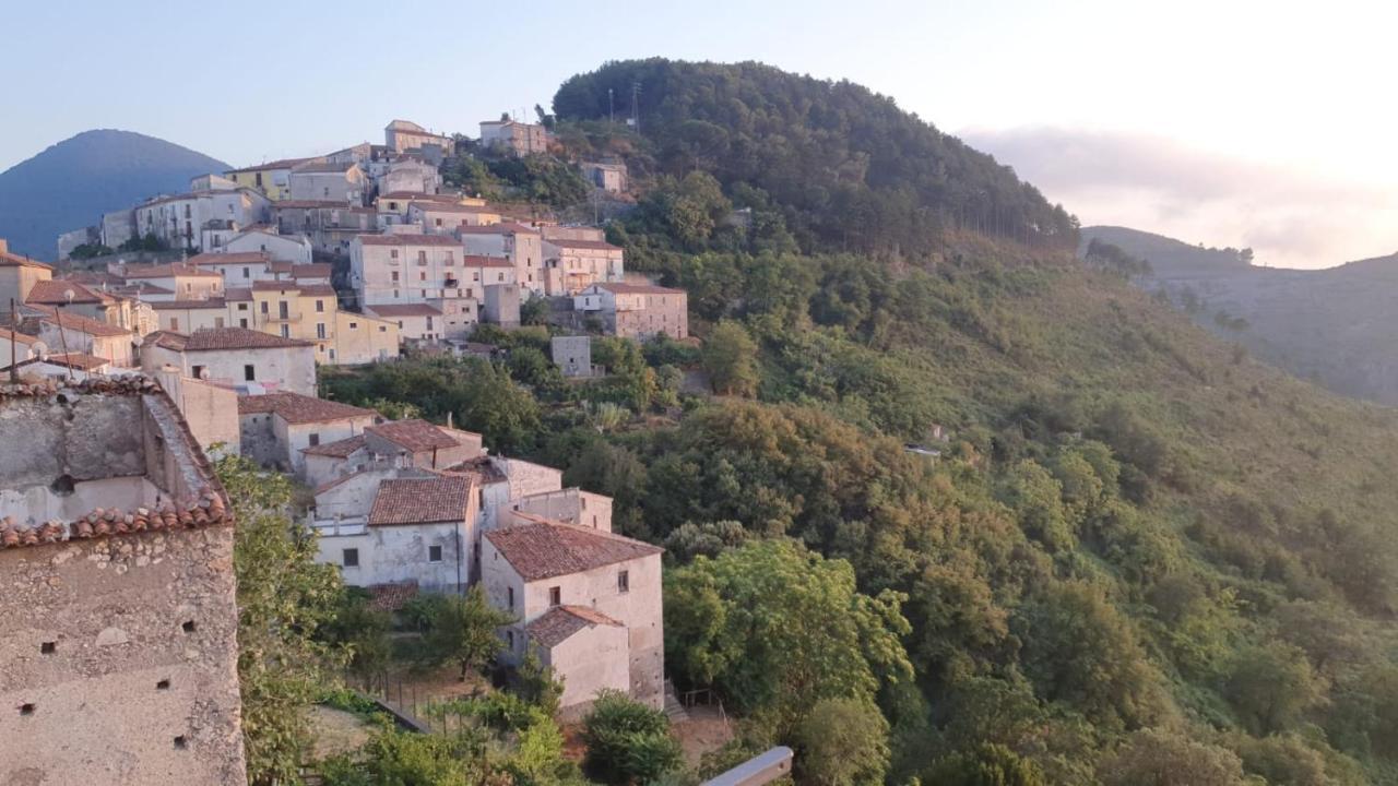 Appartamento "Al Borgo Antico" Aieta Exteriér fotografie